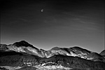 Moonset - Death Valley